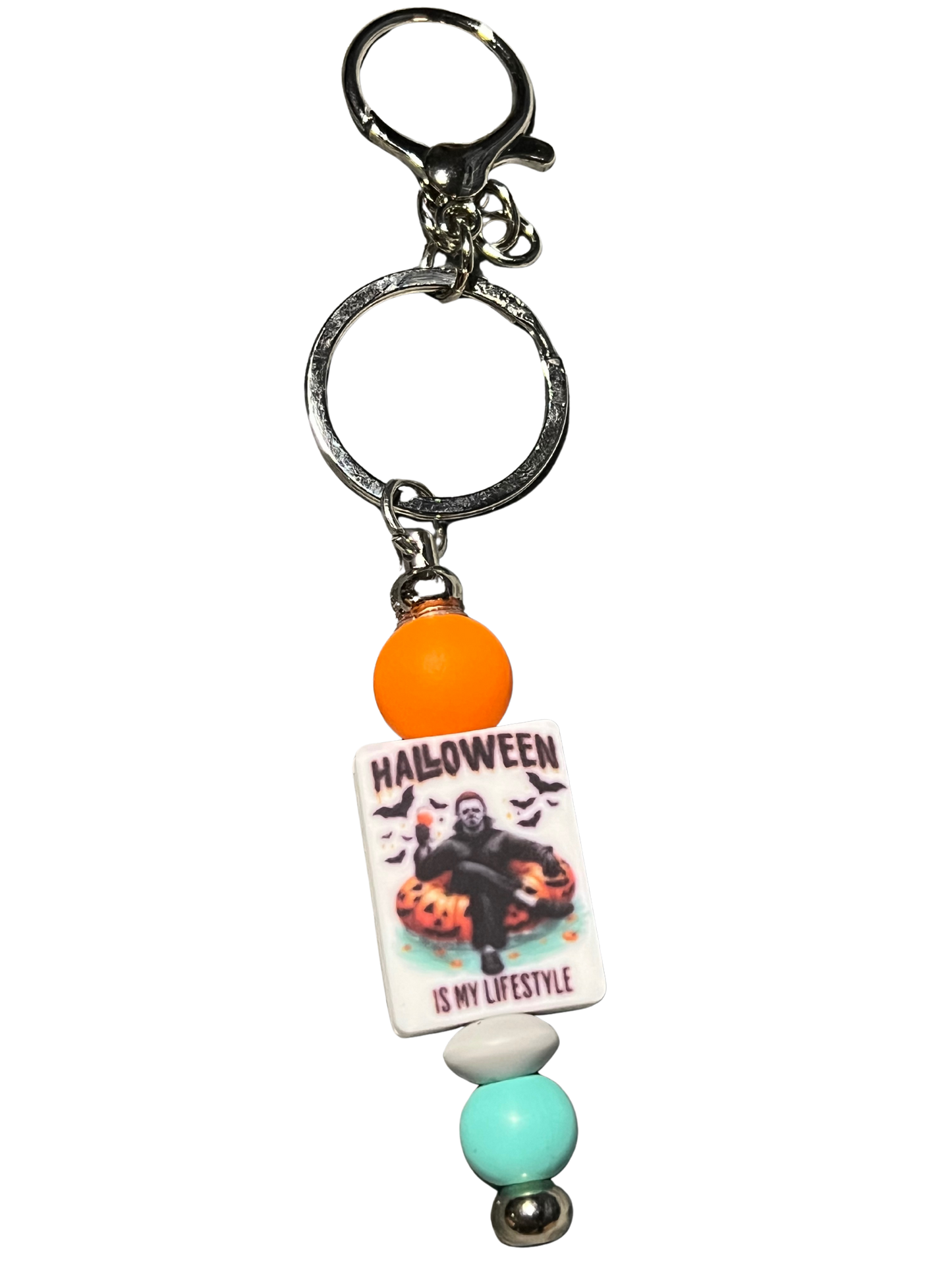 “Halloween Is My Lifestyle” Keychain