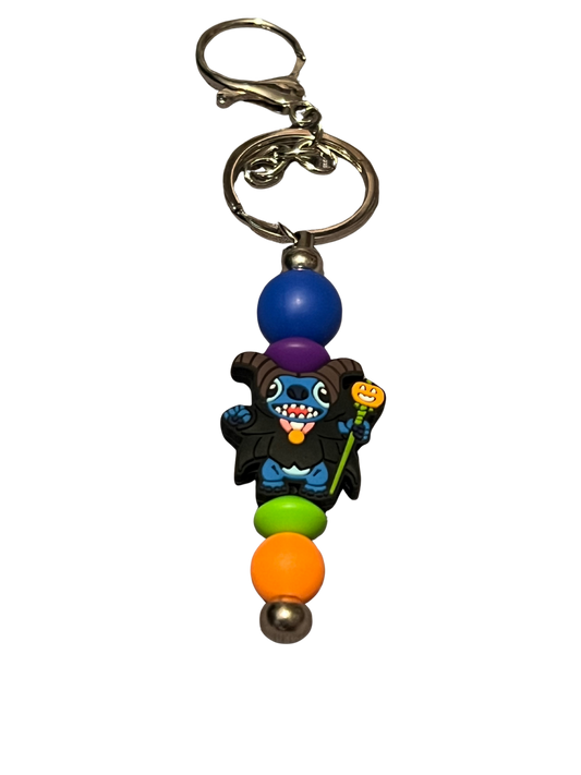 Stitch as Maleficent Keychain