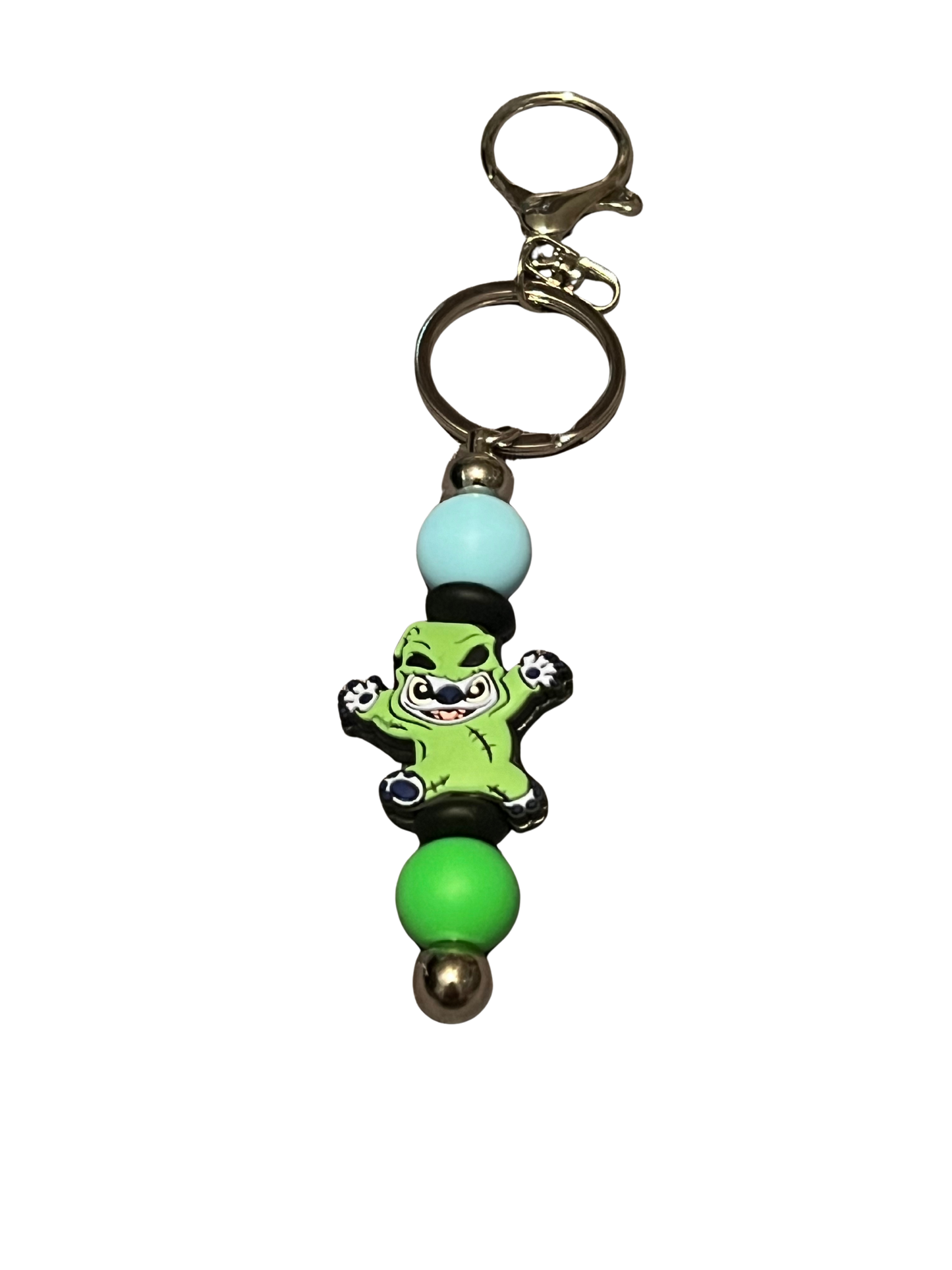Stitch Dressed as Oogie Boogie Keychain