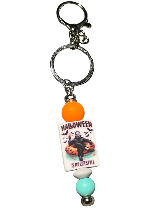 “Halloween Is My Lifestyle” Keychain