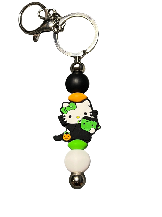 Halloween Hello Kitty Keychain