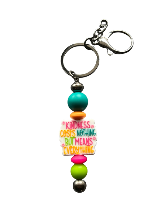 “Kindness Costs Nothing” Keychain