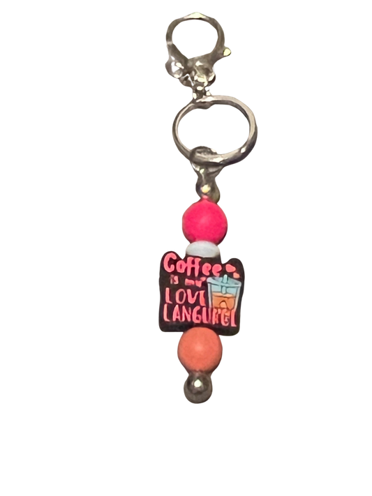 “Coffee is my Love Language”Keychain