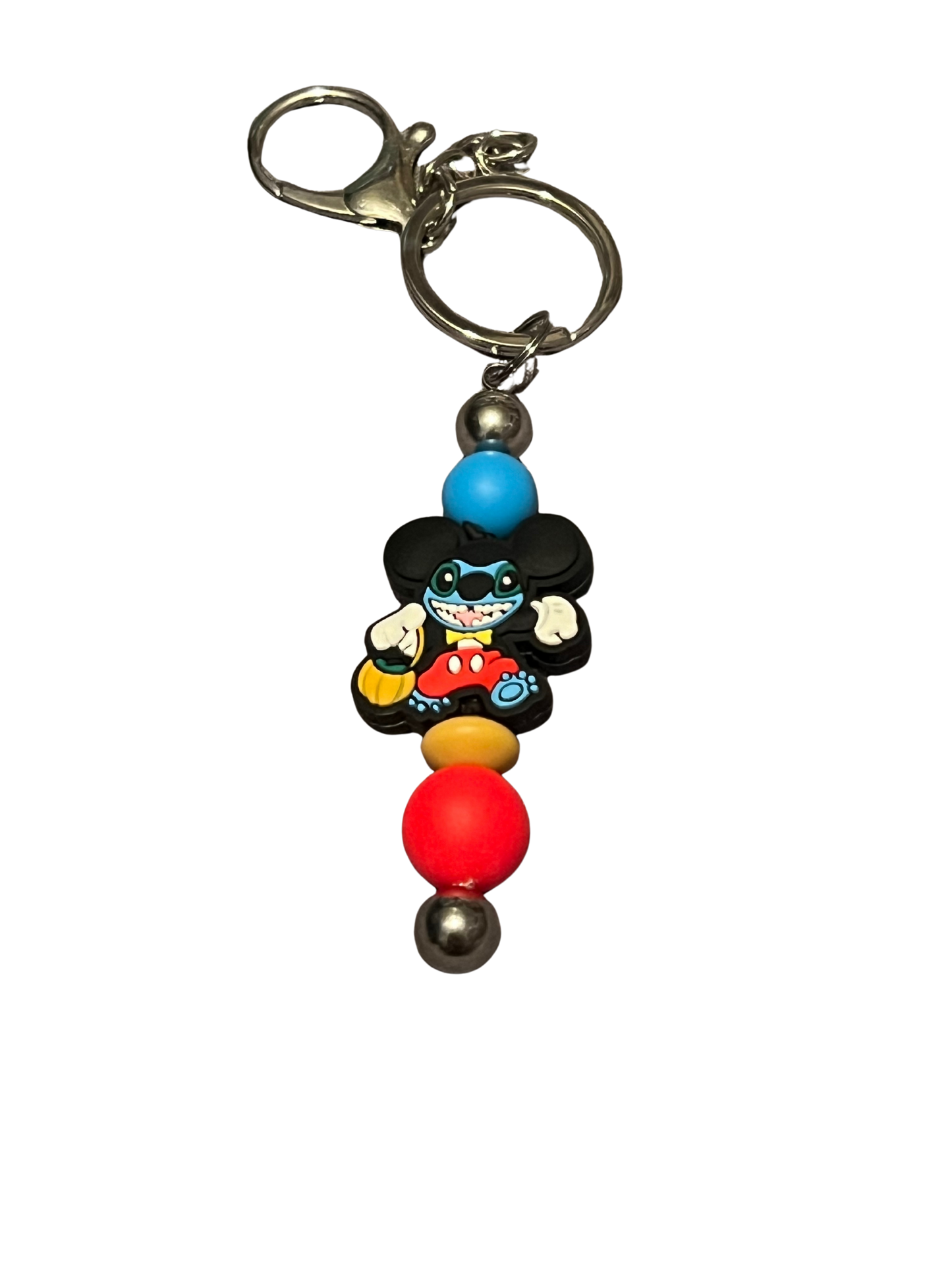 Stitch as Mickey Keychain