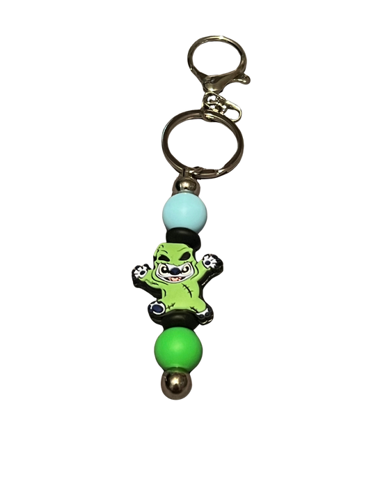 Stitch Dressed as Oogie Boogie Keychain